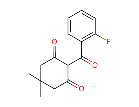 2-(2-fluorobenzoyl)-5,5-dimethylcyclohexane-1,3-dione