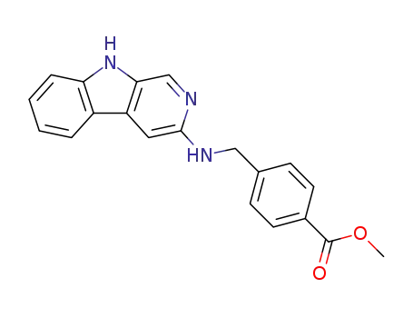 4-((2-(9H-pyrido[3,4-b]indole-3-carbonyl)amino)methyl)benzoic acid methyl ester