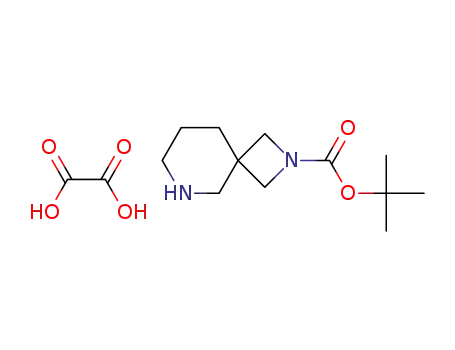 Molecular Structure of 1227382-05-9 (2-Boc-2,6-diazaspiro[3.5]nonane oxalate)