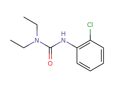Molecular Structure of 15441-94-8 (3-(2-chlorophenyl)-1,1-diethylurea)