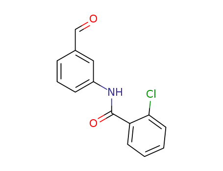 2- 클로로 -N- (3- 포르 밀-페닐)-벤자 미드
