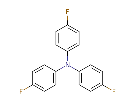 Molecular Structure of 899-26-3 (Benzenamine, 4-fluoro-N,N-bis(4-fluorophenyl)-)