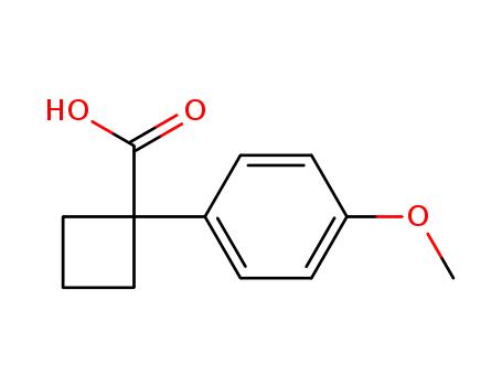 1-(4-methoxyphenyl)cyclobutanecarboxylicacid