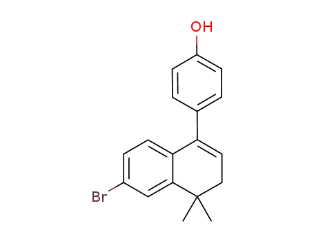 4-(6-bromo-4,4-dimethyl-3,4-dihydro-1-naphthyl)-phenol