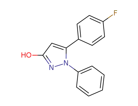 5-(4-fluorophenyl)-1-phenyl-3-hydroxypyrazole