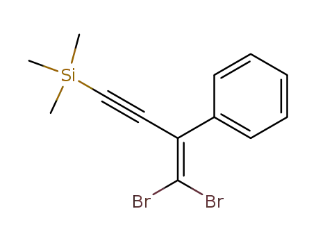 Silane, (4,4-dibromo-3-phenyl-3-buten-1-ynyl)trimethyl-