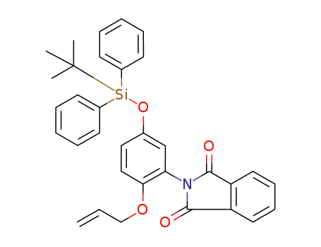 1H-Isoindole-1,3(2H)-dione,
2-[5-[[(1,1-dimethylethyl)diphenylsilyl]oxy]-2-(2-propenyloxy)phenyl]-