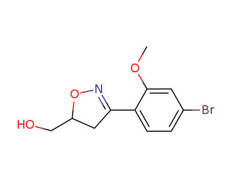 [3-(4-bromo-2-methoxyphenyl)-4,5-dihydroisoxazol-5-yl]methanol