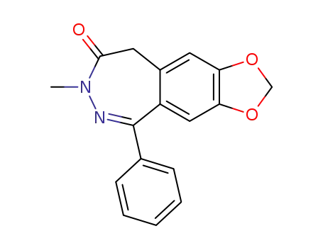 7,8-Methylenedioxy-3-methyl-1-phenyl-3,5-dihydro-2,3-benzodiazepin-4(4H)-one
