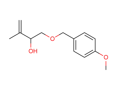 Molecular Structure of 130252-82-3 (1-p-methoxybenzyloxy-3-methylbut-3-en-2-ol)
