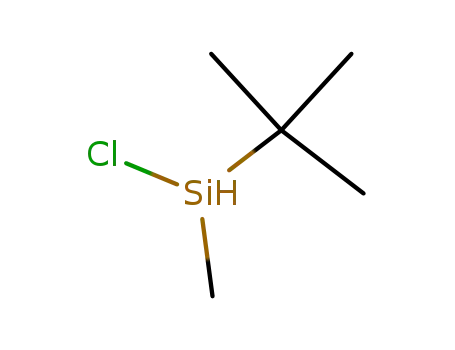 Molecular Structure of 41879-33-8 (tert-butylmethylsilyl chloride)