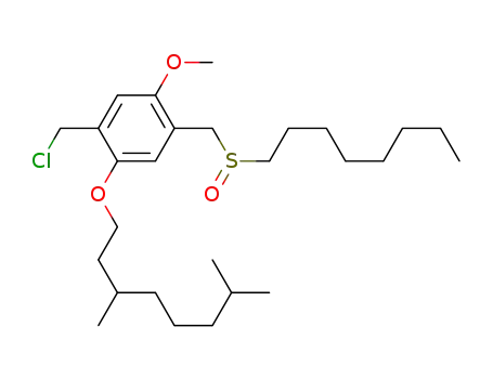 Molecular Structure of 276690-71-2 (C<sub>27</sub>H<sub>47</sub>ClO<sub>3</sub>S)
