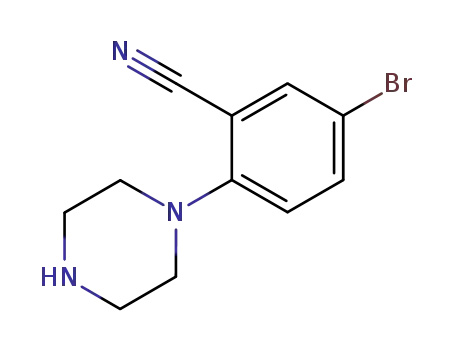 1-(4-BROMO-2-CYANOPHENYL)PIPERAZINE