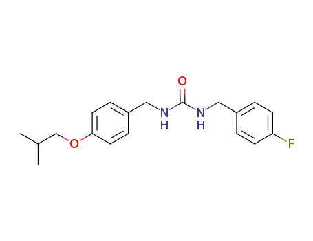N-(4-isobutoxybenzyl)-N'-(4-fluorobenzyl)urea