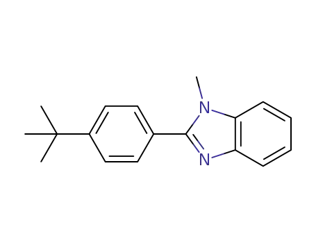 Molecular Structure of 1437793-93-5 (2-(4-(tert-butyl)phenyl)-1-methyl-1H-benzo[d]imidazole)
