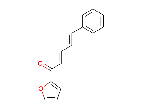 Molecular Structure of 135950-66-2 ((2E,4E)-1-(furan-2-yl)-5-phenylpenta-2,4-dien-1-one)