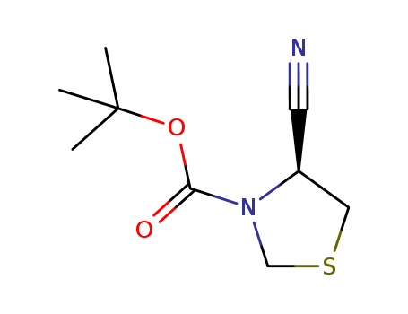 (R)-4-CYANO-THIAZOLIDINE-3-CARBOXYLIC ACID TERT-BUTYL ESTERCAS