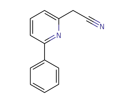 2-(6-phenylpyridin-2-yl)acetonitrile