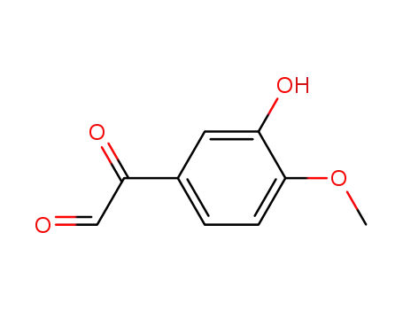 2-(3-hydroxy-4-methoxyphenyl)-2-oxoacetaldehyde