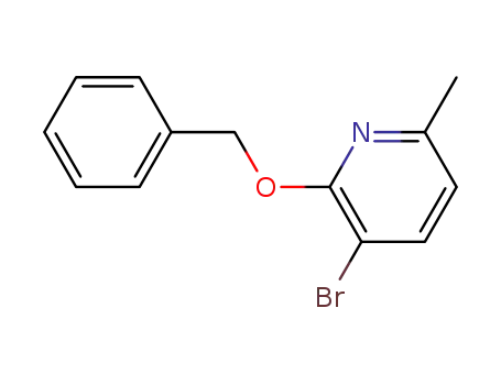 2-benzyloxy-3-bromo-6-methyl-pyridine