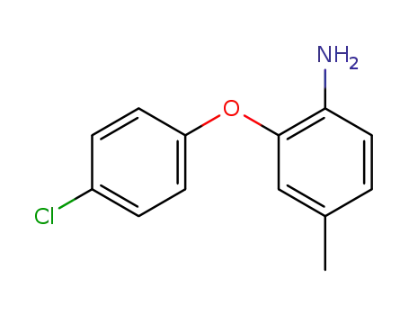 Molecular Structure of 919118-71-1 (2-(4-CHLOROPHENOXY)-4-METHYLANILINE)