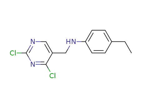 (2,4-Dichloro-pyrimidin-5-ylmethyl)-(4-ethyl-phenyl)-amine
