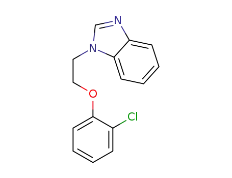 2-(1H-benzimidazol-1-yl)ethyl 2-chlorophenyl ether