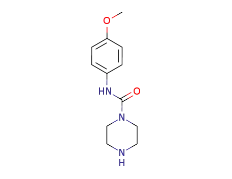 1-Piperazinecarboxamide, N-(4-methoxyphenyl)-