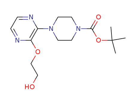 4-[3-(2-Hydroxyethoxy)-2-pyrazinyl]-1-piperazinecarboxylic acid 1,1-dimethylethyl ester