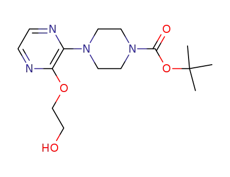 2-[3-(4-Tert-butoxycarbonyl-1-piperazinyl)-2-pyrazinyloxy]ethanol