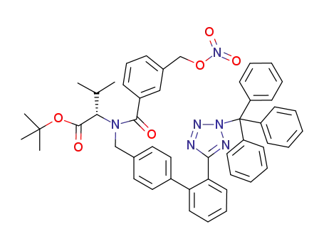 N-[3-[(nitrooxy)methyl]benzoyl]-N-[[2'-[2-(triphenylmethyl)-2H-tetrazol-5-yl][1,1'-biphenyl]-4-yl]methyl]-L-valine 1,1-dimethylethyl ester