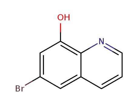 Molecular Structure of 139399-64-7 (6-Bromoquinolin-8-ol)
