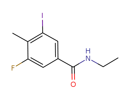 N-ethyl-3-fluoro-5-iodo-4-methylbenzamide