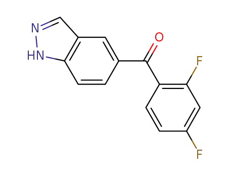 Methanone, (2,4-difluorophenyl)-1H-indazol-5-yl-