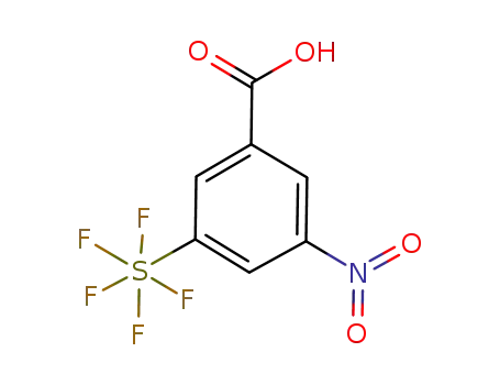 3-nitro-5-(pentafluoro-λ<sup>6</sup>-sulfanyl)benzoic acid