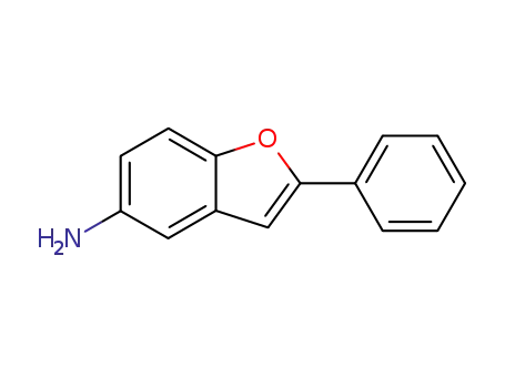 Molecular Structure of 77084-15-2 ((2-PHENYL-1-BENZOFURAN-5-YL)AMINE)