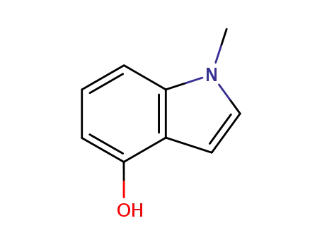 Molecular Structure of 7556-37-8 (1-Methyl-1H-indol-4-ol)