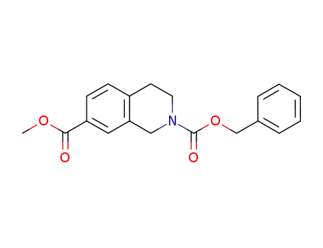 2-benzyl 7-methyl 3,4-dihydroisoquinoline-2,7(1H)-dicarboxylate