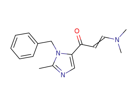 2-Propen-1-one,
3-(dimethylamino)-1-[2-methyl-1-(phenylmethyl)-1H-imidazol-5-yl]-