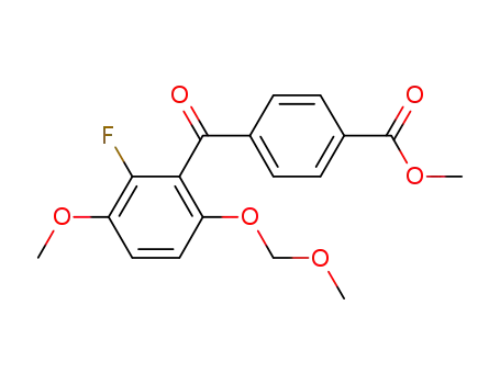 Benzoic acid, 4-[2-fluoro-3-methoxy-6-(methoxymethoxy)benzoyl]-,
methyl ester