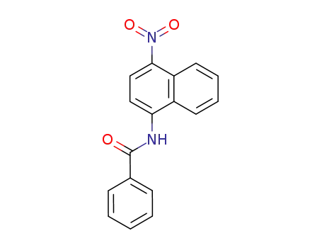 Molecular Structure of 24402-73-1 (N-(4-Nitro-1-naphthyl)benzaMide)