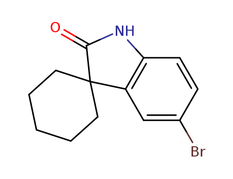 Spiro[cyclohexane-1,3'-[3H]indol]-2'(1'H)-one, 5'-bromo-