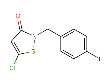 3(2H)-Isothiazolone, 5-chloro-2-[(4-iodophenyl)methyl]-