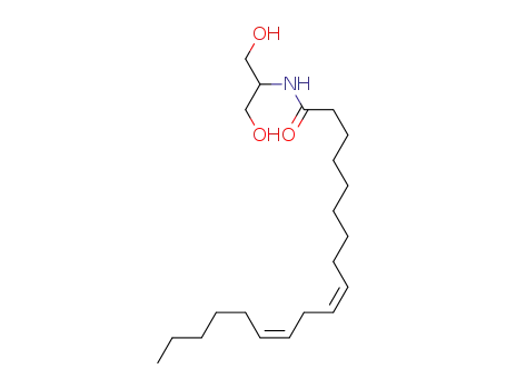Molecular Structure of 72826-67-6 (2-(linoleoylamino)-1,3-propanediol)