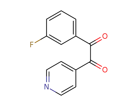 1,2-Ethanedione, 1-(3-fluorophenyl)-2-(4-pyridinyl)-