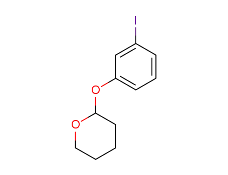 Molecular Structure of 147820-33-5 (2H-Pyran, tetrahydro-2-(3-iodophenoxy)-)