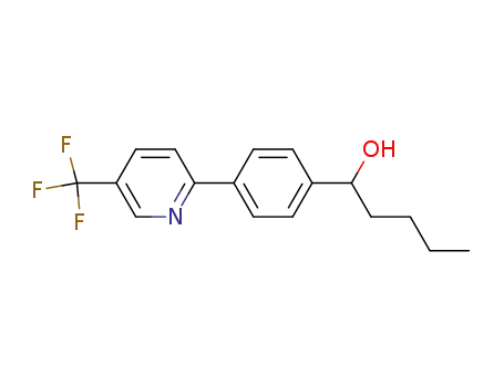 1-[4-(5-trifluoromethyl-pyridin-2-yl)-phenyl]-pentan-1-ol