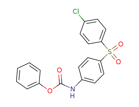 [4-(4-chloro-benzenesulfonyl)-phenyl]-carbamic acid phenyl ester