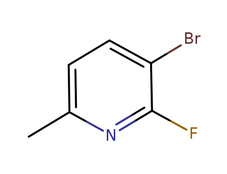 Pyridine,3-bromo-2-fluoro-6-methyl-