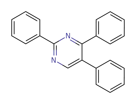 Molecular Structure of 37428-97-0 (2,4,5-triphenylpyrimidine)